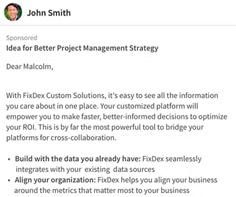 Anuncios de Mensajes Inmail
